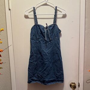PacSun Classic Blue Denim Dress